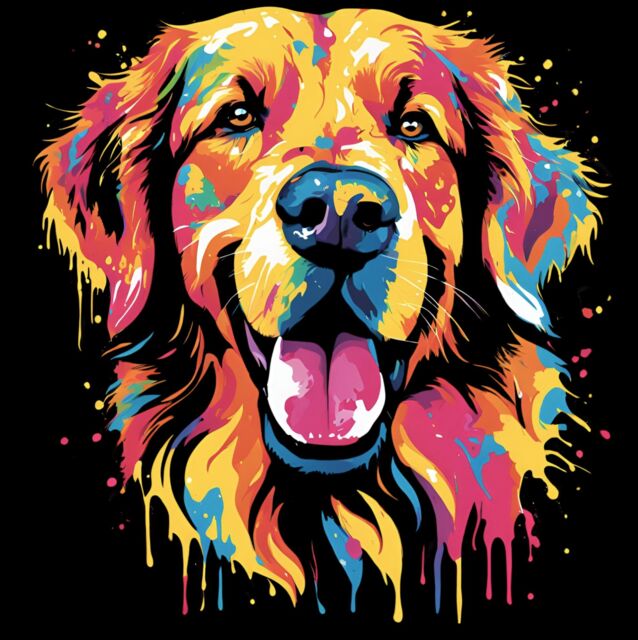 Animal Pain Splatter Apparel Dog