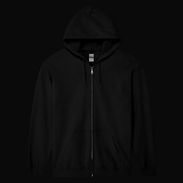 Gildan Heavy Blend Adult Full Zip Hooded Sweatshirt Thumbnail