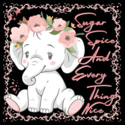SUGAR SPICE AND EVERYTHING NICE - Womens Classic Longsleeve T-Shirt Design