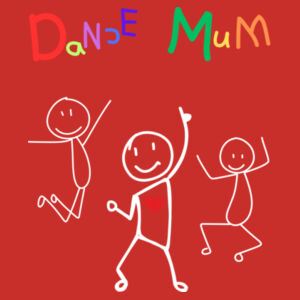 DANCE MUM COLOUR KIDS - Womens Maple T-Shirt Design
