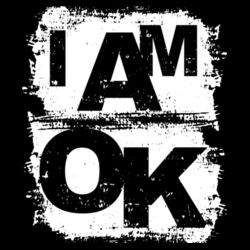 I AM OK - Mens General Longsleeve T-Shirt Design