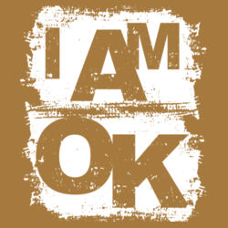 I AM OK - Womens Sunday Singlet Design