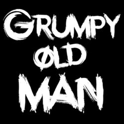 GRUMPY OLD MAN the OG - Mens Oxford Long Sleeve Shirt Design