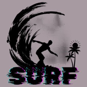 Beach Bum Surfs Up Guys - Mens Stone Wash Barnard Tank Design