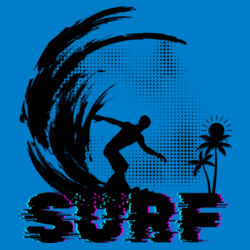 Beach Bum Surfs Up Guys - Mens Staple T-Shirt Design