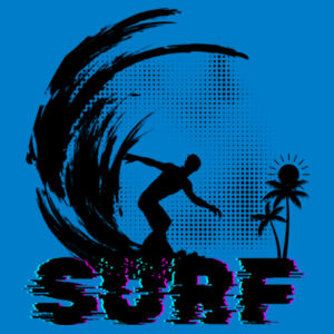Beach Bum Surfs Up Guys - Mens Staple T-Shirt Design