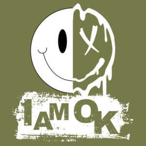I am OK Melting Inside - Womens Mali T-Shirt Design