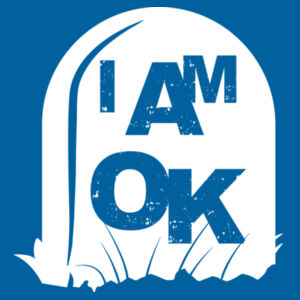 I AM OK Biding Time - Mens Supply Hoodie Design