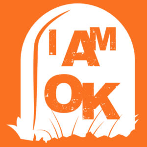 I AM OK Biding Time - Mens Supply Sweatshirt Design
