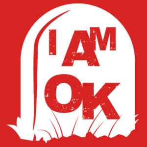 I AM OK Biding Time - Mens Staple T-Shirt Design