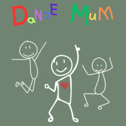 DANCE MUM COLOUR KIDS - Womens Premium Hoodie Design