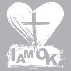 I AM OK Faith - Womens Premium Hoodie Design
