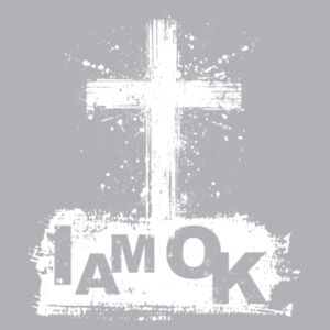 I AM OK Faith - Womens Premium Hoodie Design