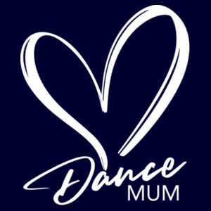 DANCE MUM HEART - Womens Mali T-Shirt Design