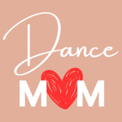 DANCE MUM HEART - Womens Premium Sweatshirt Design