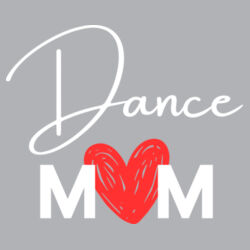 DANCE MUM HEART - Womens Racerback Singlet Design
