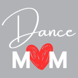DANCE MUM HEART - Womens Sunday Singlet Design