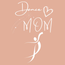 DANCE MUM HEART - Womens Premium Hoodie Design