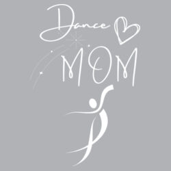 DANCE MUM HEART - Womens Racerback Singlet Design