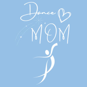 DANCE MUM HEART - Womens Maple T-Shirt Design