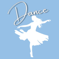 DANCE LYRICAL - Womens Crop T-Shirt Design