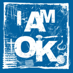 I AM OK RU SURE - Mens  Staple T-Shirt Design