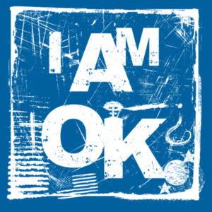 I AM OK RU SURE - Mens  Staple T-Shirt Design