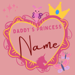 DADDY'S PRINCESS - Personalised Name - Infant Onesie Design