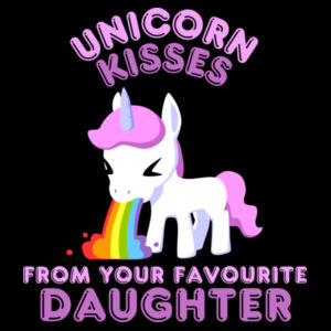 UNICORN KISSES - Mens Staple T-Shirt Design