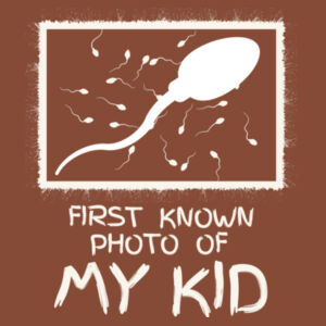 FIRST KNOWN PHOTO OF MY KID - Mens Classic Tank Design