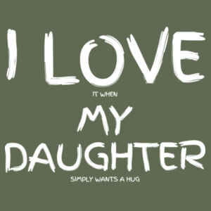 I LOVE MY DAUGHTER - Mens Classic Tank Design
