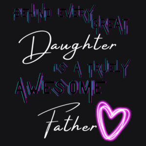 BEHIND EVERY GREAT DAUGHTER - Mens Barnard Tank Design