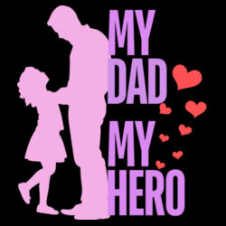 MY DAD MY HERO HEARTS - Mens Classic Tank Design