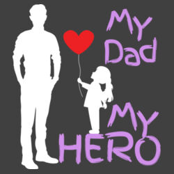 MY DAD MY HERO BALLOON - Mens  Design