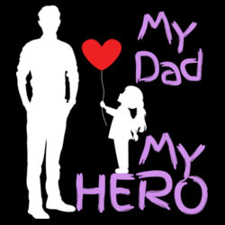 MY DAD MY HERO BALLOON - Mens Barnard Tank Design