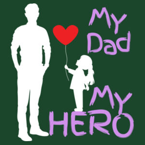 MY DAD MY HERO BALLOON - Mens Supply Hoodie Design