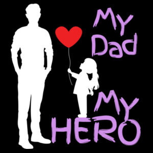 MY DAD MY HERO BALLOON - Mens Supply Sweatshirt Design