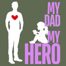 MY DAD MY HERO BUTTERFLY - Mens Classic Tank Design