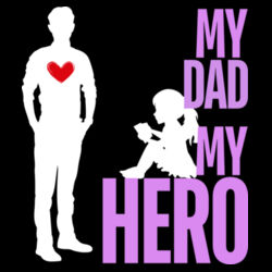 MY DAD MY HERO BUTTERFLY - Mens Barnard Tank Design