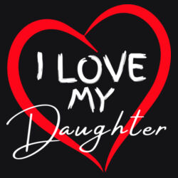 I LOVE MY DAUGHTER - Mens Barnard Tank Design