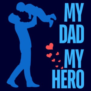 MY DAD MY HERO PLAYING - Mens Classic Tank Design