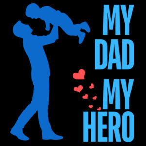 MY DAD MY HERO PLAYING - Mens Barnard Tank Design