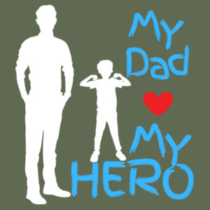 MY HERO MY DAD STRONG - Mens Barnard Tank Design