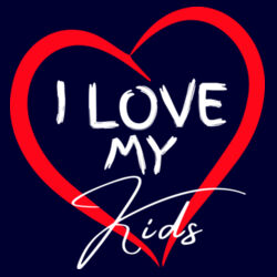 I LOVE MY KIDS - Mens Longsleeved T-Shirt Design