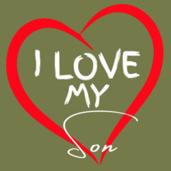 I LOVE MY SON - Mens Staple Longsleeve T-Shirt Design