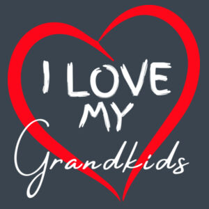 I LOVE MY GRANDKIDS - Mens Staple T-Shirt Design