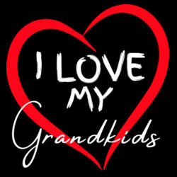 I LOVE MY GRANDKIDS - Mens Staple Longsleeve T-Shirt Design