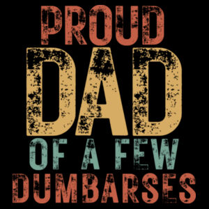 PROUD DAD VINTAGE - Mens Supply Hoodie Design