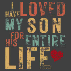 I HAVE LOVED MY SON VINTAGE - Mens Stone Wash Barnard Tank Design