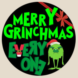 Christmas Decorations | Merry Grinchmas Design